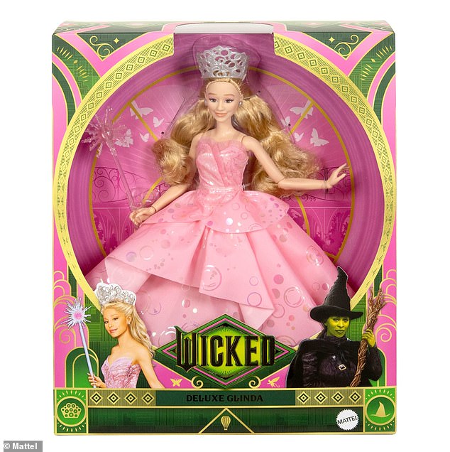 Glinda doll has been in the spotlight for a shocking packaging error in her box