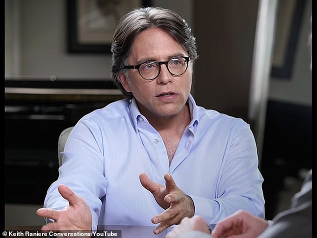 Rick helped put NXIVM founder Keith Raniere (seen) behind bars and the FBI found him 