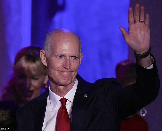 Senator Rick Scott of Florida has become a favorite of MAGA supporters, winning Musk's poll with a large majority