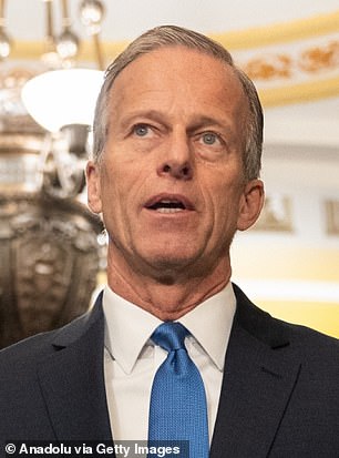 Senator John Thune of South Dakota