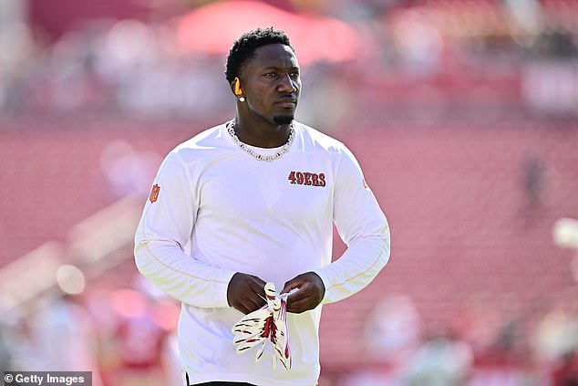 Samuel had five receptions for 62 yards and zero touchdowns in San Francisco's victory.