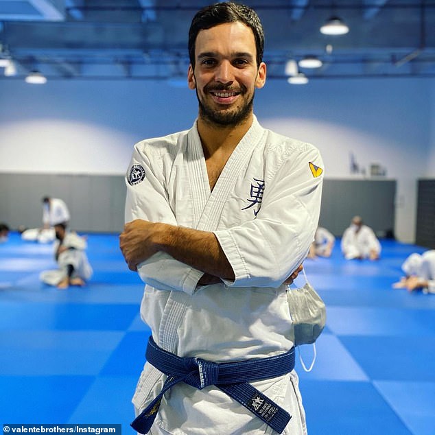 The Brazilian-born supermodel began dating the jiu-jitsu instructor in June 2023; Joaquim seen in an Instagram snapshot