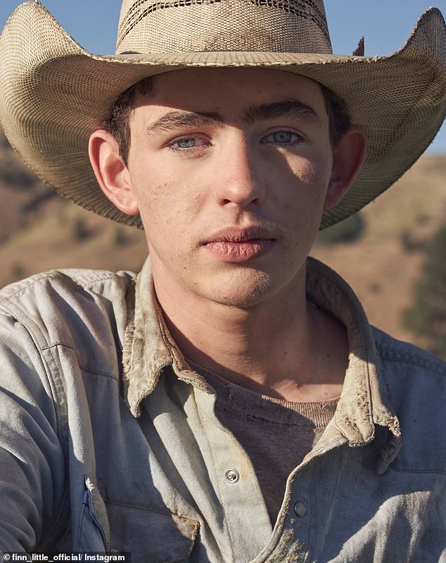 The series stars Finn Little, who plays the role of Rip's son Carter, and is actually Australian.