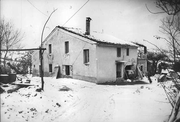 This house in Schitto, near Sarnano, Italy, was owned by Mr. May and his wife Jeanette.