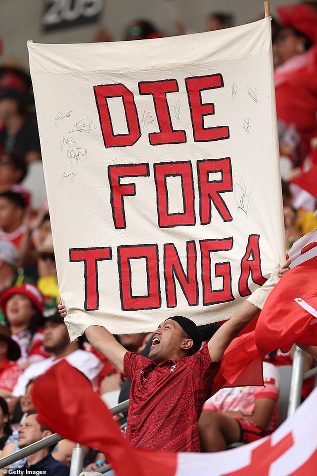 Australia claimed a 20-14 victory in front of passionate pro-Tonga fans who easily outnumbered their Kangaroos-supporting counterparts.