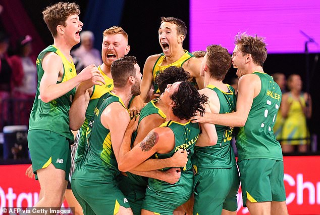 The Australian team won the tournament on Sunday night.