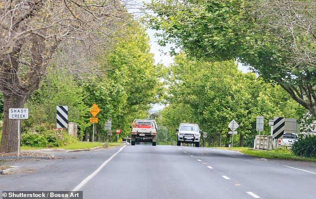 Traffic tubes also capture vehicle speed to understand the behavior of road users on a particular stretch of road. stock image