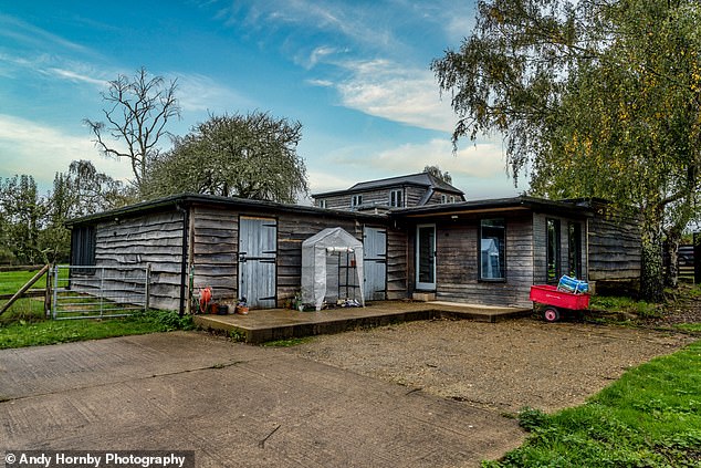 Outbuildings: The New Forest property has stables, paddocks and outbuildings.