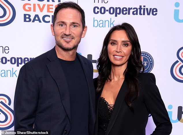 Lampard, pictured with his wife Christine, has managed three teams but has struggled to reach a deal.