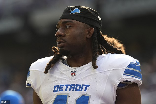 Houston was criticized on social media even though the Lions overcame a ten-point lead to win