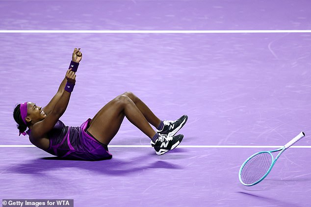 Gauff clinched WTA Finals title over Zheng Qinwen after three-hour night battle