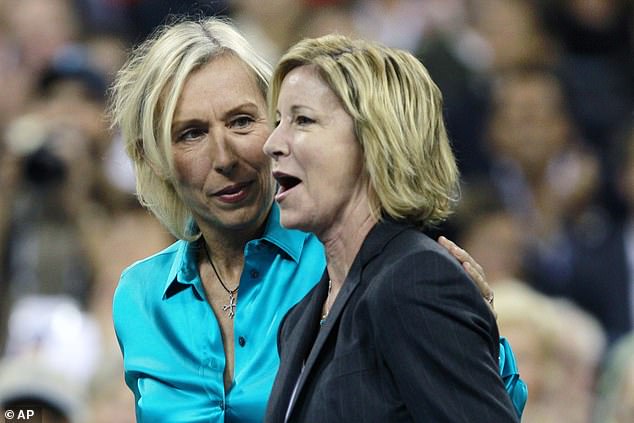 Martina Navratilova and Chris Evert co-authored a paper saying Saudi Arabia's values ​​are 