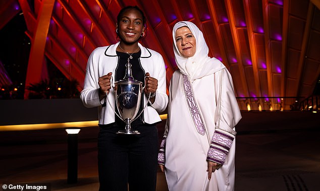 The head of the Saudi Tennis Federation of Saudi Arabia, Arij Mutabagani (right), is excited about the growing participation of women in the sport across the Kingdom.