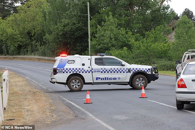 Emergencies including police, firefighters and paramedics remain on scene in Riddells Creek