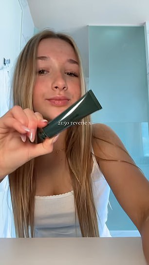 The youngest daughter of Victoria and David Beckham filmed herself trying out her mother's expensive new moisturizers and racked up almost 100,000 likes in less than 24 hours.