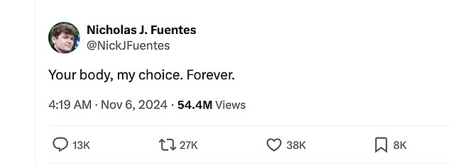 Far-right podcaster Nick Fuentes felt emboldened enough to coin the insensitive phrase, and it seems like impressionable kids are spewing the vile phrase all over social media.