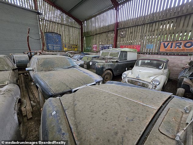 1731324146 476 Classic car graveyard filled with more than 100 vintage Bentleys