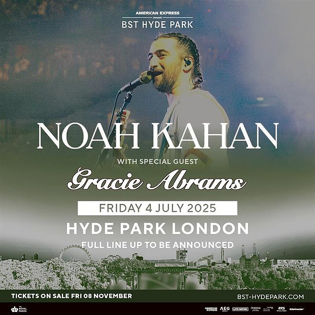 Tickets for BST Hyde Park go on general sale on November 8 at 10am on their website