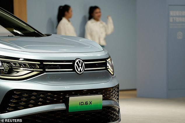 The 'dieselgate' scandal was first discovered in 2015, when it emerged that Volkswagen had installed software designed to cheat official tests (file image)