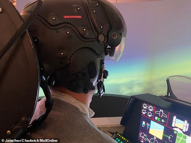 Using optical sensors built into the aircraft, Striker II immediately calculates the exact position and angle of the pilot's head.