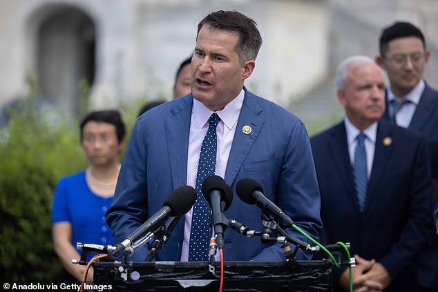 Democratic Rep. Seth Moulton has been one of the only voices in his party to speak out against the liberal stance on transgender athletes in women's and girls' sports.