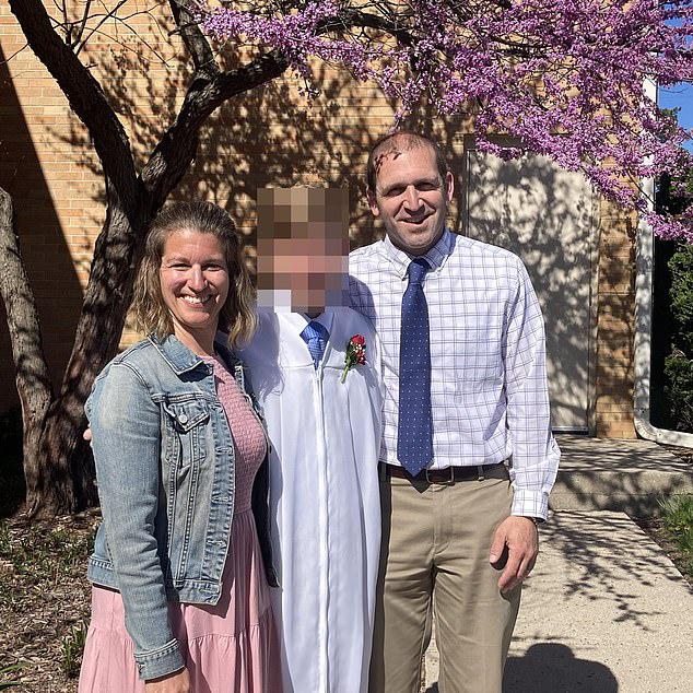 Borgwardt's devastated wife, Emily, and their three children have been mourning his loss, believing for months that he was probably dead.