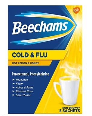 Brands such as Sudafed, Lemsip and Beechams sell versions in Britain for around £5.