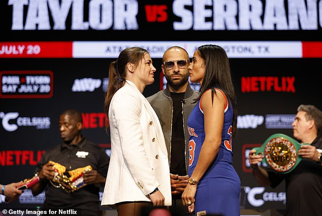 Katie Taylor (c) vs Amanda Serrano also appear on the card