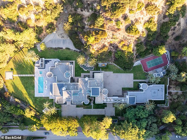 The home has 11 bedrooms and 18 bathrooms, located in the exclusive gated community of Beverly Park, where its new neighbors will include Adele and Justin Bieber.