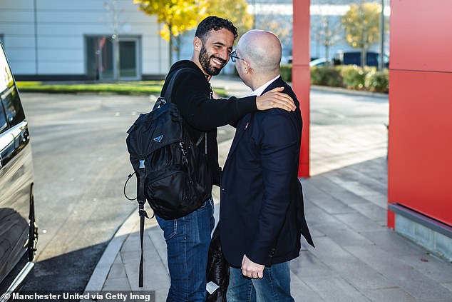 New United manager Ruben Amorim (left) decided not to keep Van Nistelrooy as an assistant.