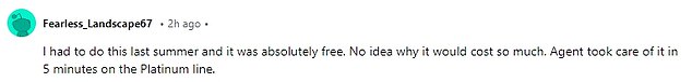 People across the web flooded the comments section and shared their thoughts, with many of them revealing that they had the same ticket fix done for them for free.