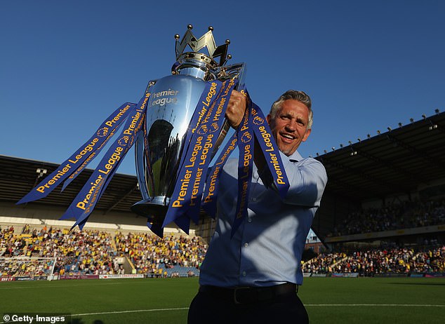 Former Leicester City striker Lineker was delighted when his beloved team won the top flight.