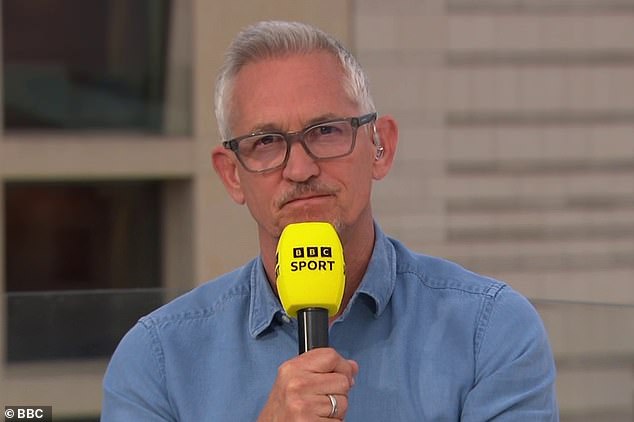 Lineker got into trouble when he called England 'shit' during Euro 2024