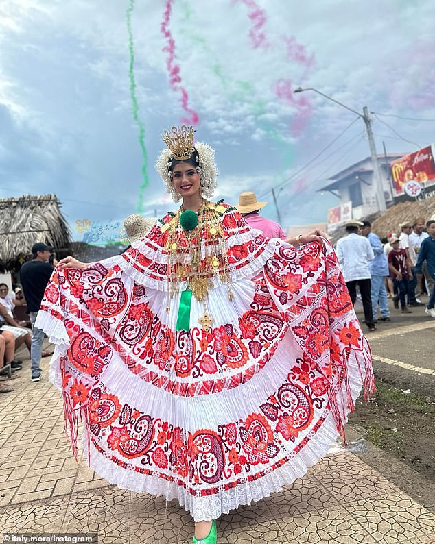 Italia Mora was crowned Miss Panama in August 2024 and was preparing to compete in the Miss Universe pageant on November 16 before being eliminated.