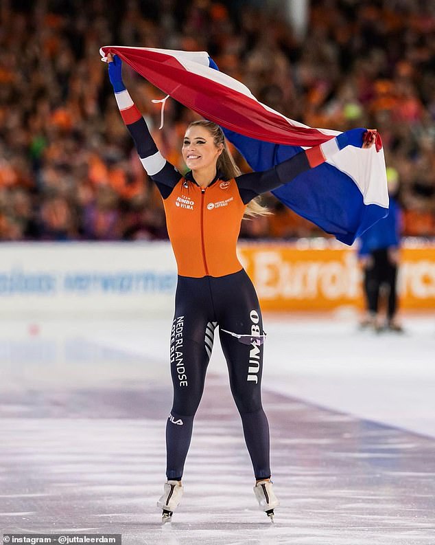 Leerdham is a speed skating champion and won Olympic silver at the 2022 Winter Games.