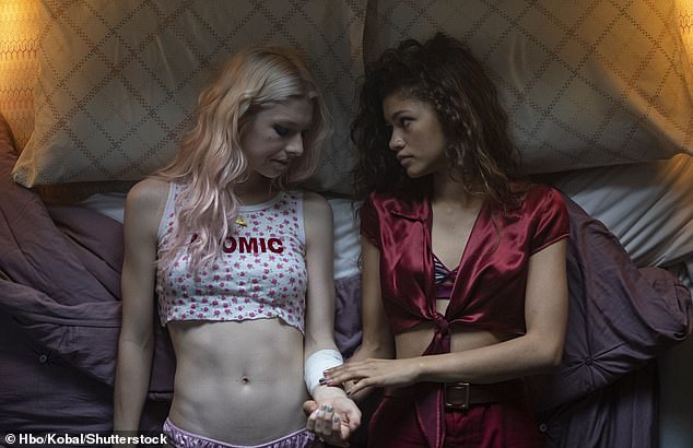 The teen drama series has been a huge hit with fans and critics since its release in 2019, and its sequel has relieved fans; Hunter Schafer and Zendaya seen in 2019