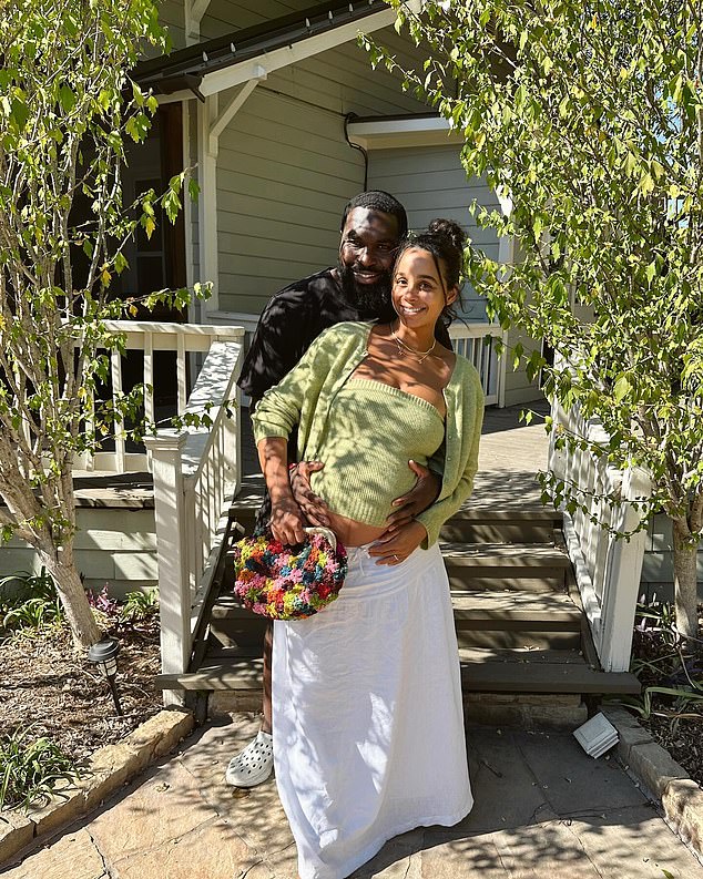 Adeniji and his wife Kayla revealed that an ultrasound found no heartbeat six days before the due date