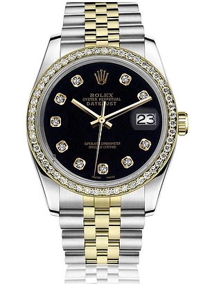 Women's two-tone Rolex Datejust with Jubilee bracelet details costs between $5,000 and $7,000