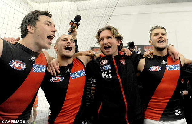 The Bombers greats left Windy Hill almost a decade ago under a dark cloud due to the infamous supplements saga.