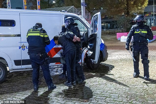 Dutch police detain man after riots in Amsterdam as violence continues in city