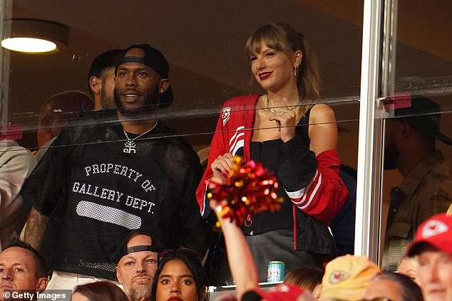 The pop megastar regularly attends Kelce and Kansas City NFL games in Arrowhead.