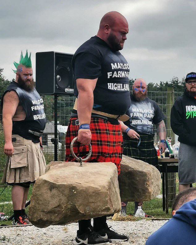 Maw said he was still fit to compete in August's Highland Games event as he was used to 