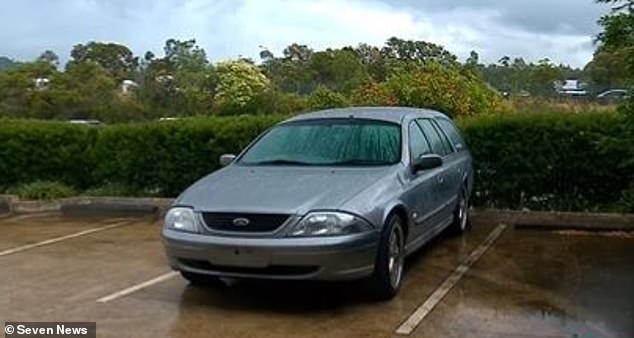 The man had attempted to sell his gray Ford Falcon pickup truck (pictured) to an online buyer.