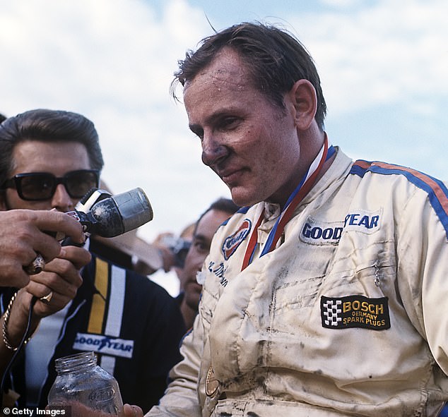 Bruce McLaren (pictured) tragically died in an accident while testing a car in 1970.