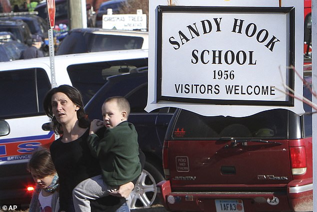 Jones said the 2012 shooting that killed 20 first-graders and six educators in Newtown, Connecticut, was a hoax organized by crisis actors to spur greater gun control.