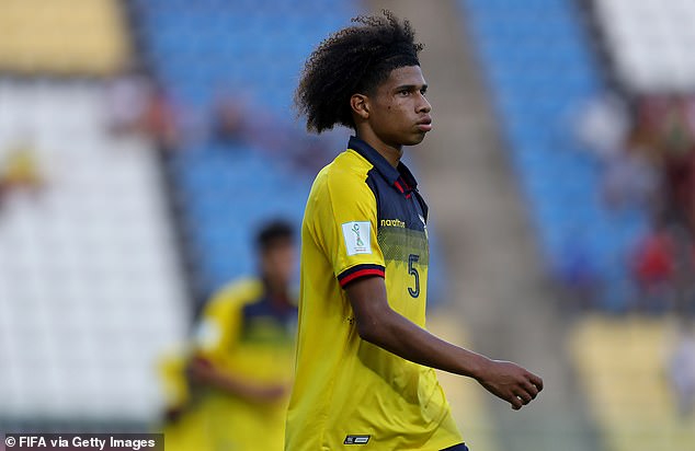 Angulo had represented Ecuador in the U-17 World Cup before playing two international matches with the senior team.