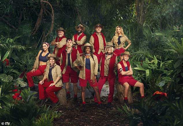 I'm a celebrity, get me out of here! ITV has officially unveiled the line-up, with the new series just six days away (LR Tulisa, Coleen Rooney, Barry McGuigan, Danny Jones, Melvin Odoom, Oti Mabuse, Alan Halsall, Jane Moore, GK Barry and Dean Mcullough).