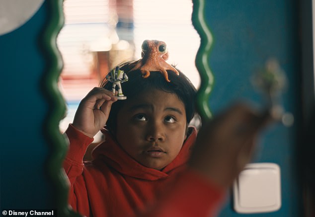 After returning home, the boy forms a true friendship with the octopus by introducing him to his new companion in his life on land, before taking the adorable octopus out into the world to experience the joy of the holidays.