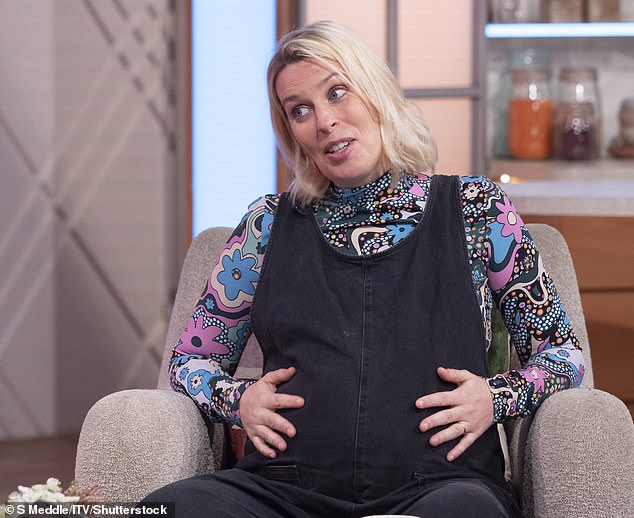 Sara revealed the news in 2023 that she was pregnant after experiencing fertility issues while trying to have a baby (pictured in September 2023).