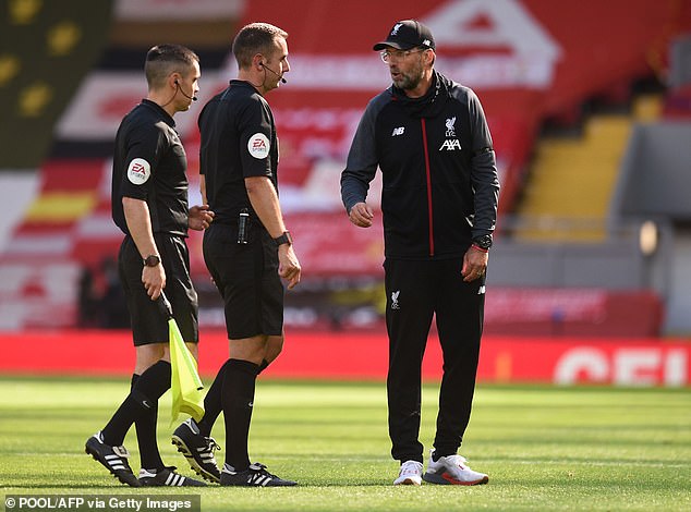 The Premier League referee had several clashes with the former Reds boss during his time in the top flight.